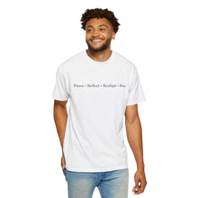 Load image into Gallery viewer, Pause • Reflect • Realign • Rise™ Essentials Tee - White