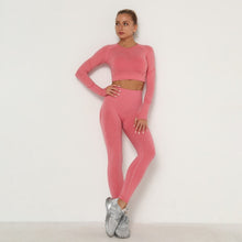 Load image into Gallery viewer, Women Sport Set For Gym - High Waist | Belly Control Leggings