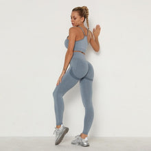Load image into Gallery viewer, Women Sport Set For Gym - High Waist | Belly Control Leggings