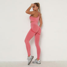 Load image into Gallery viewer, Women Sport Set For Gym - High Waist | Belly Control Leggings