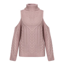 Load image into Gallery viewer, Sexy, Open-Shoulder Turtleneck