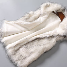 Load image into Gallery viewer, Faux Fur Vest Jacket