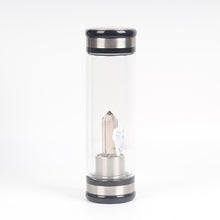 Load image into Gallery viewer, Water Bottle - Natural Quartz Crystal