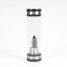 Load image into Gallery viewer, Water Bottle - Natural Quartz Crystal