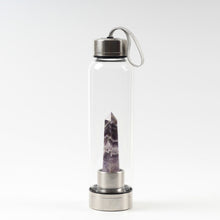 Load image into Gallery viewer, Water Bottle - Natural Quartz Crystal