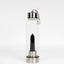 Load image into Gallery viewer, Water Bottle - Natural Quartz Crystal